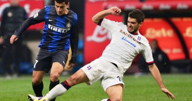 Video clip bàn thắng: Inter Milan 1 - 4 Cagliari ( Vòng 5 - VĐQG Italia 2014/15)